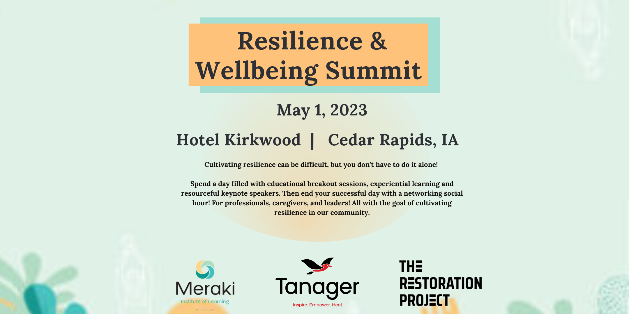 Resilience Wellbeing Summit 2160 × 1080